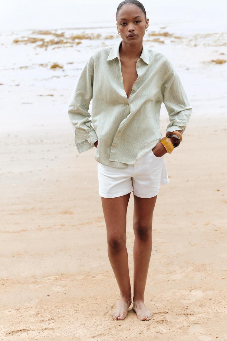 Camisa rayas Zara (talla XS oversized)