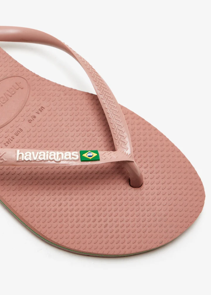 Havaianas Slim Brazil flip flops nuevas (talla 7/8)