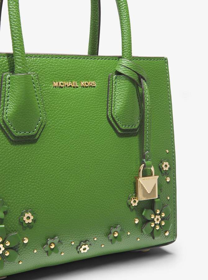 Michael Michael Kors Mercer Floral Leather Crossbody