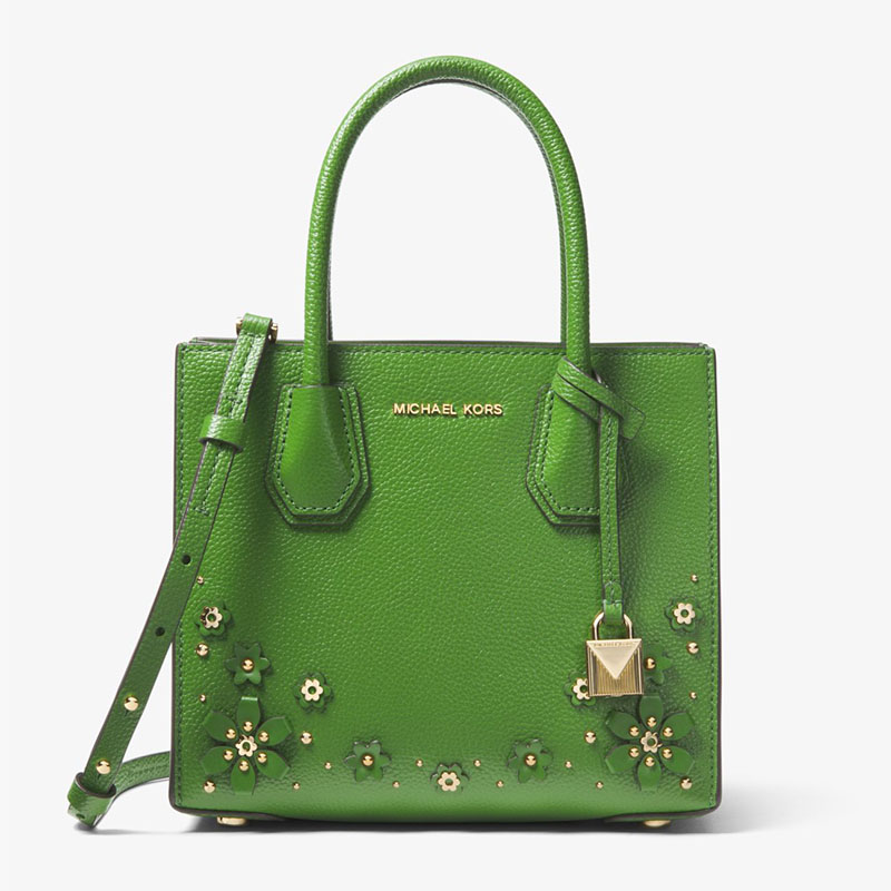 Michael Michael Kors Mercer Floral Leather Crossbody