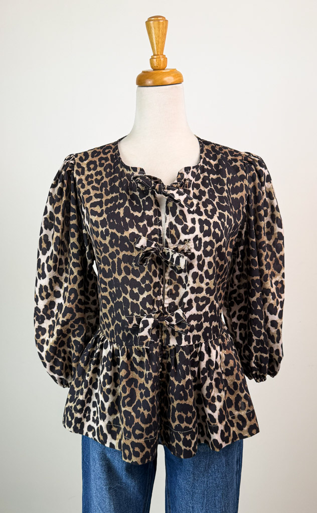 Blusa animal print (talla M)