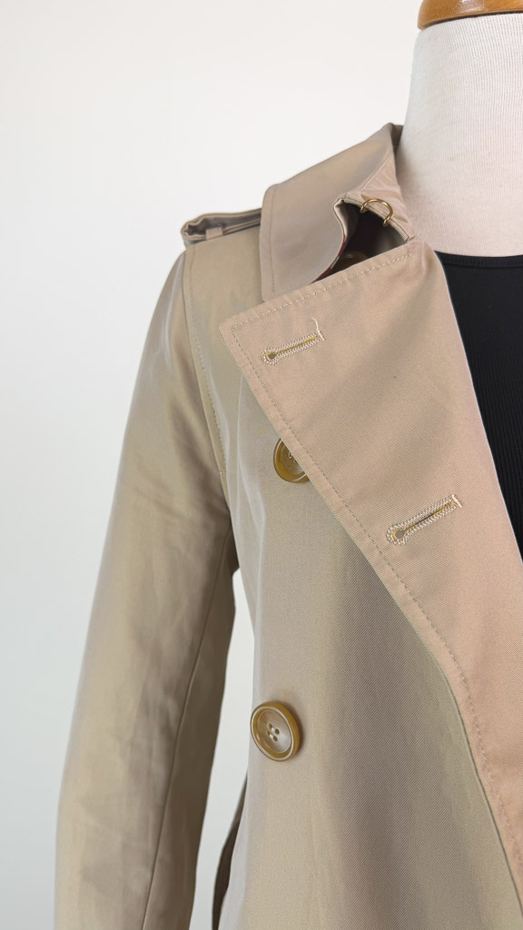 Gabardina (talla Small)