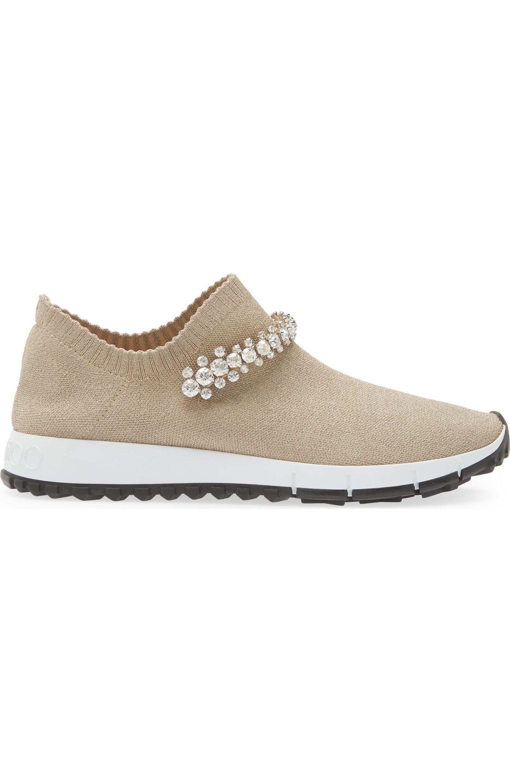 Jimmy Choo Beige Verona Sneakers (talla 6)