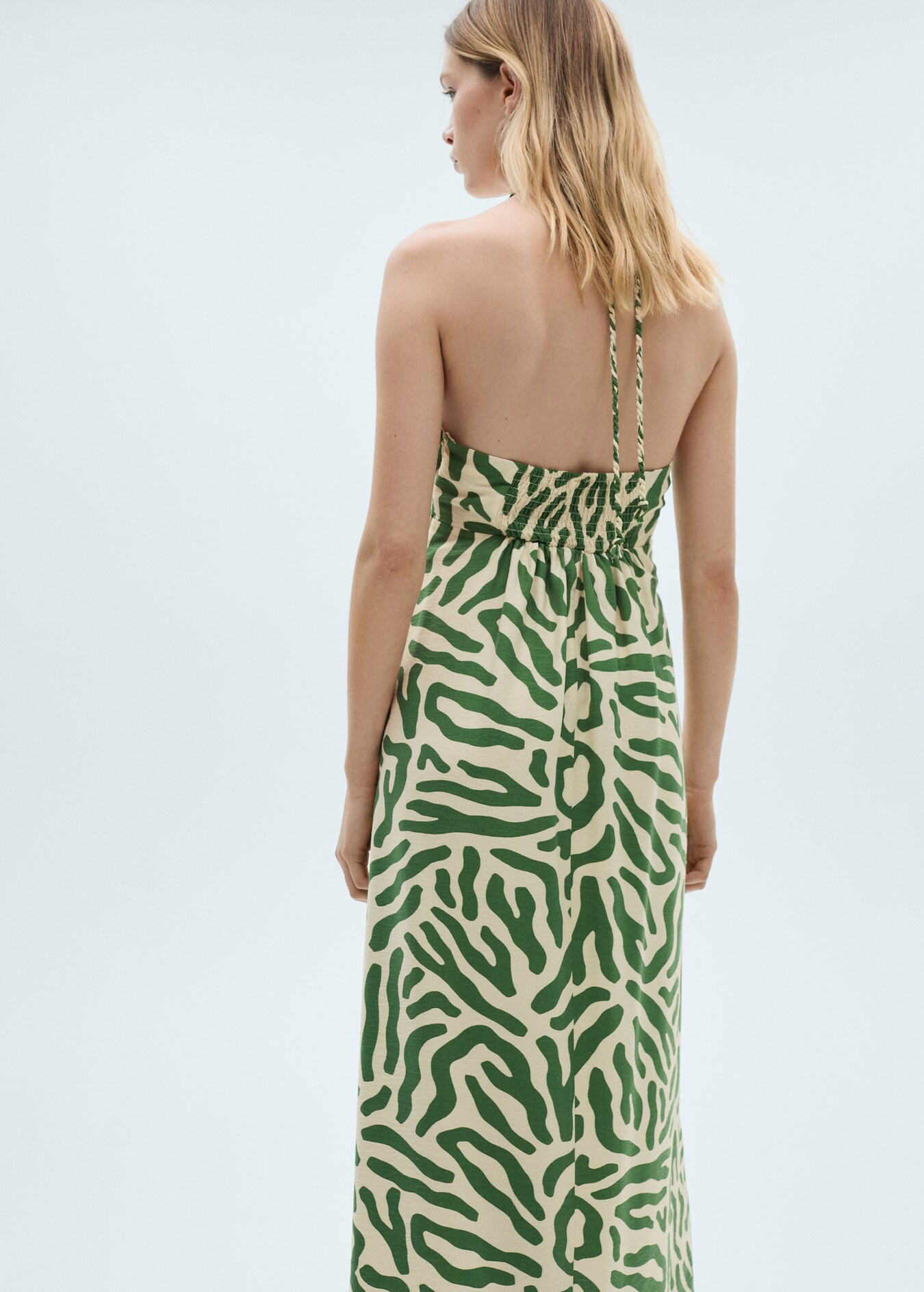 Vestido algodón volante MANGO (talla 8) - 3