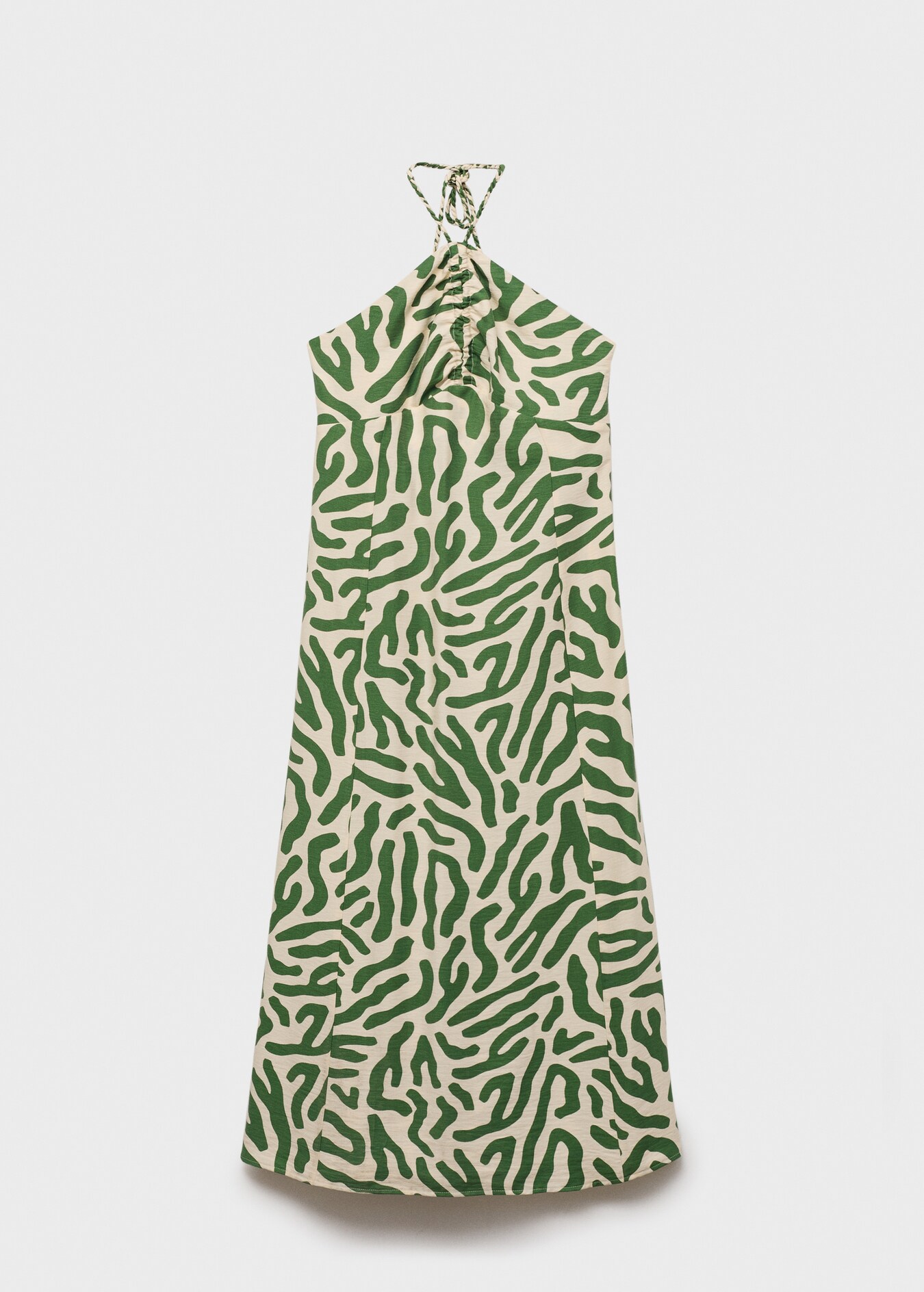 Vestido algodón volante MANGO (talla 8) - 2