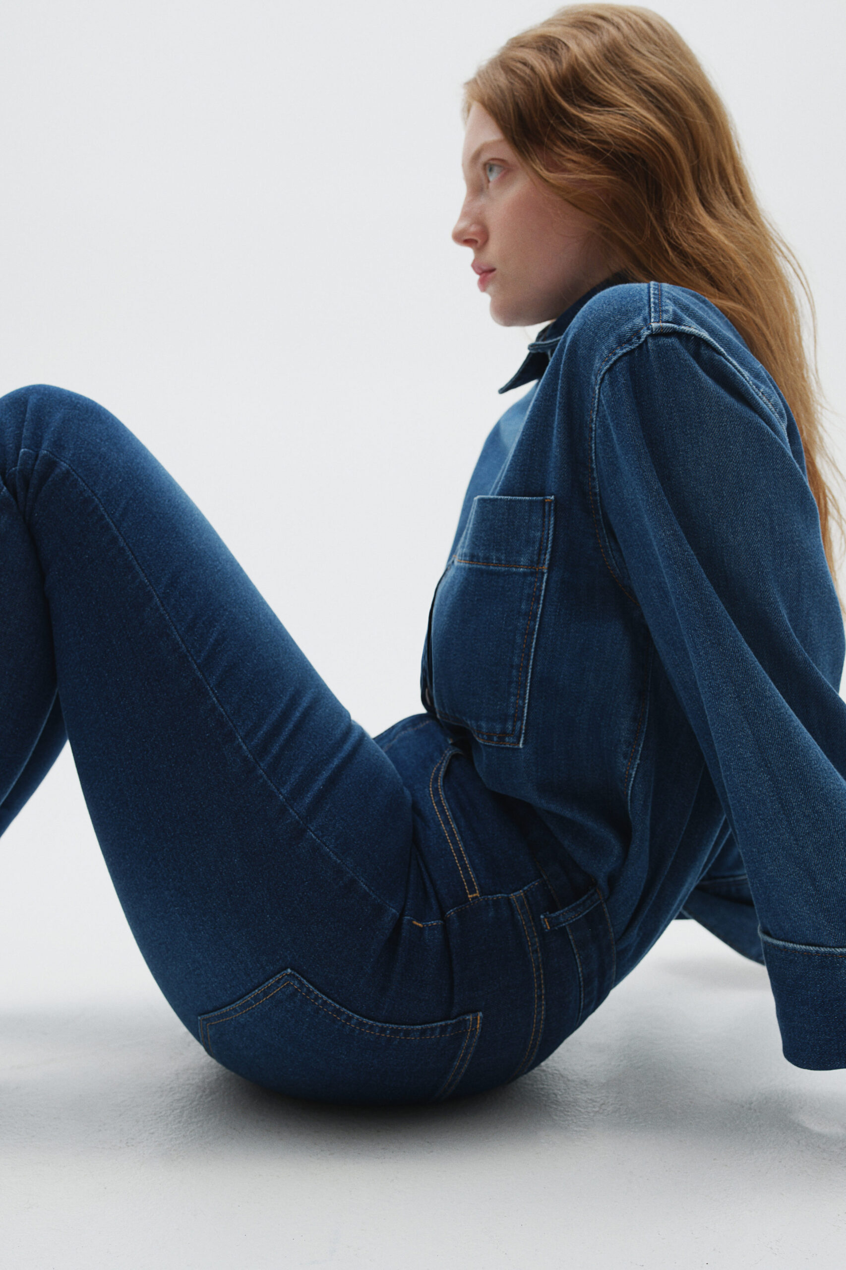 Curvy Fit Ultra High Ankle Jeggings H&M nuevos (talla 2)