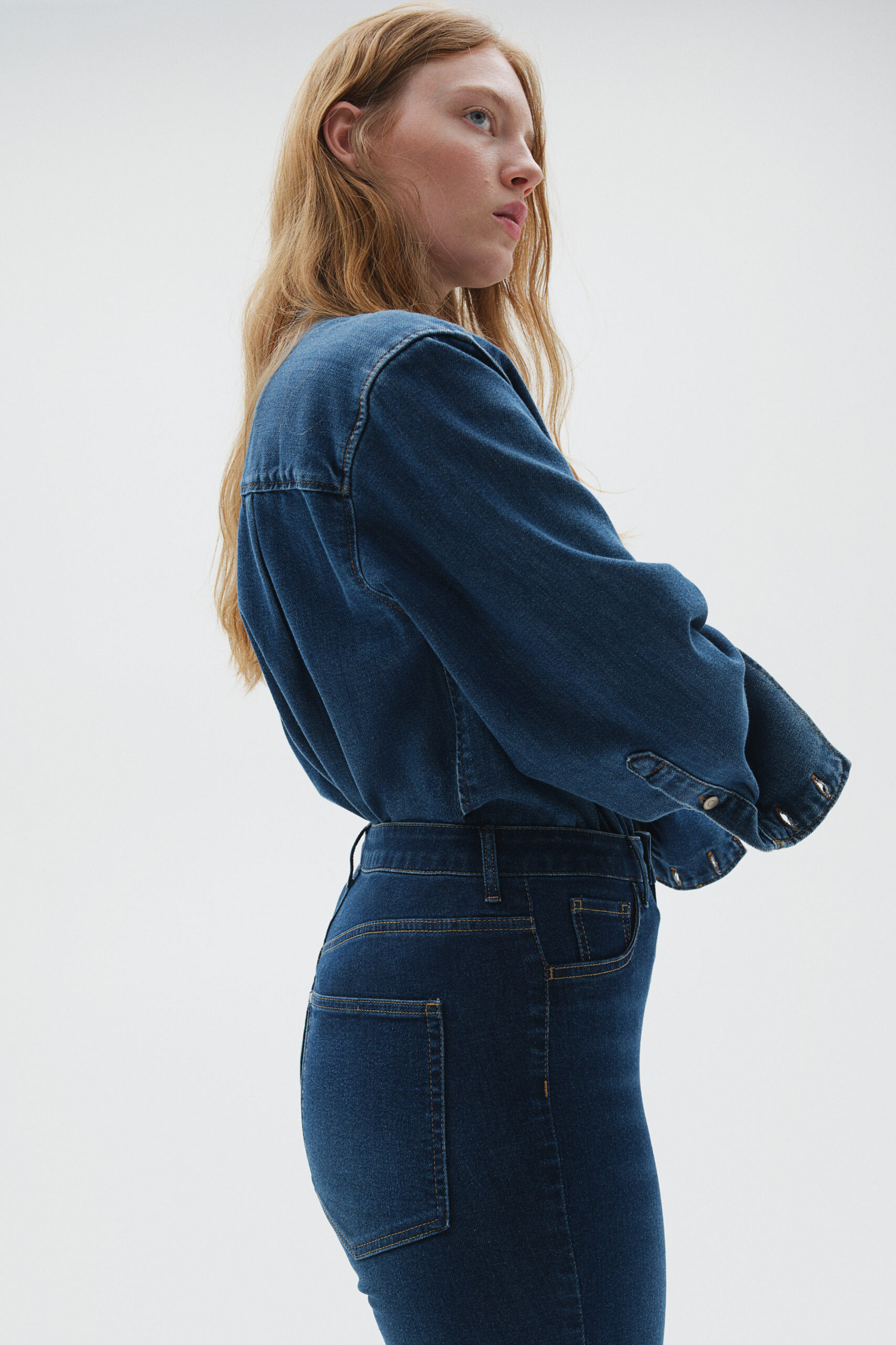 Curvy Fit Ultra High Ankle Jeggings H&M nuevos (talla 2)