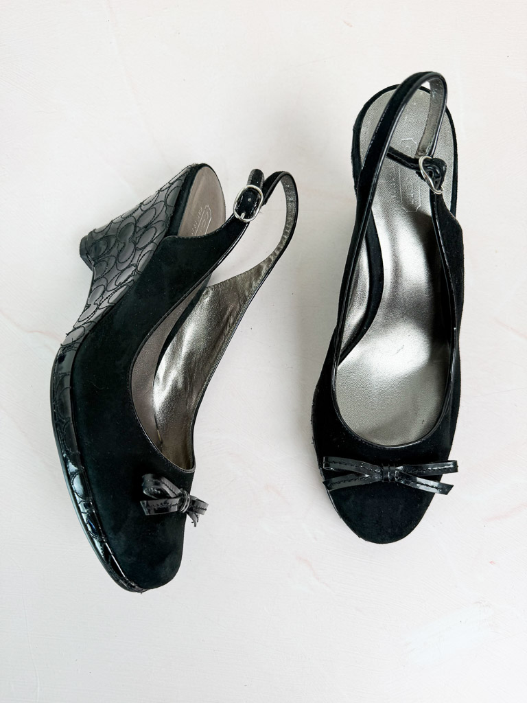 COACH Aligra signature wedges (talla 7)