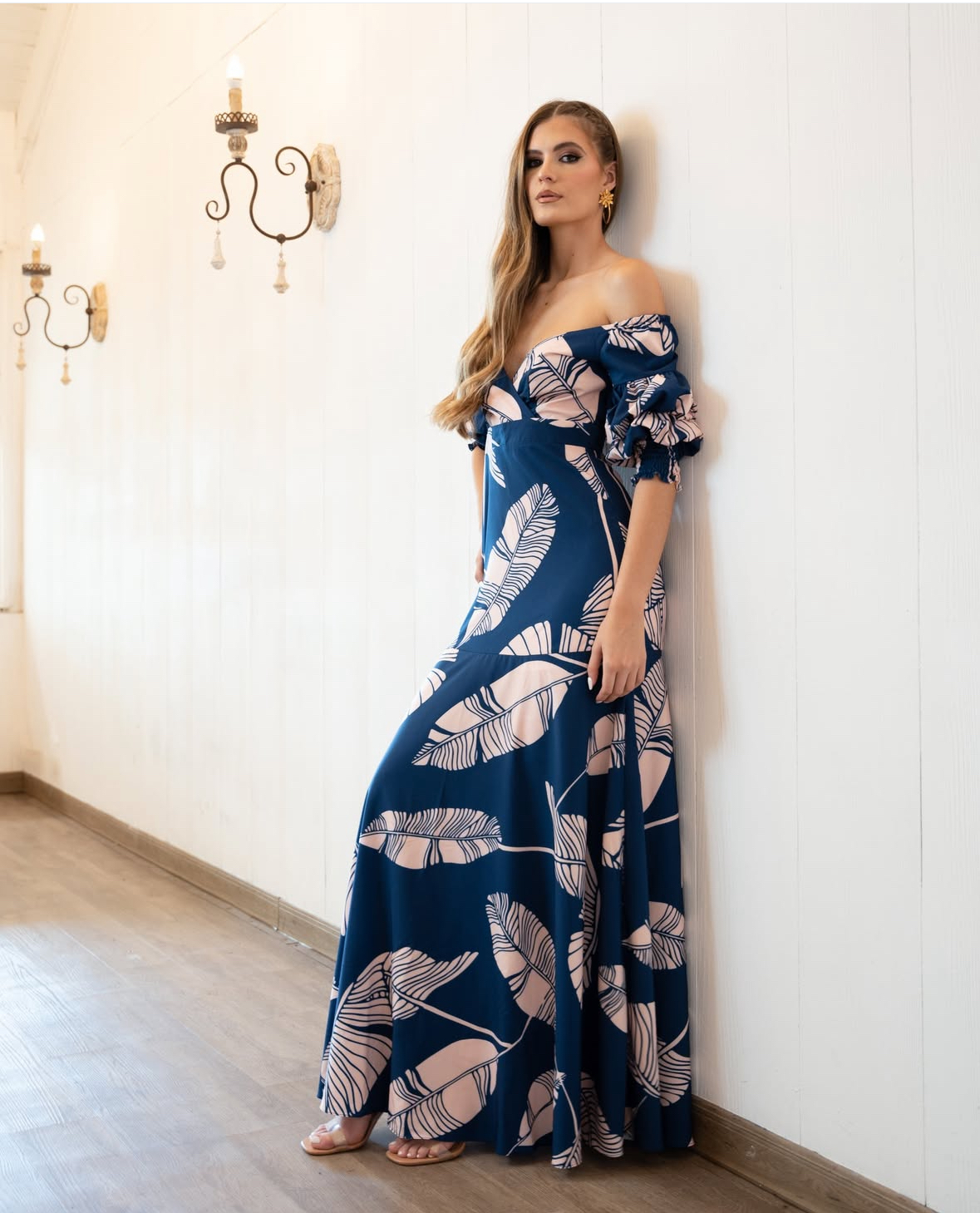 Maxivestido Como la brisa (talla small)