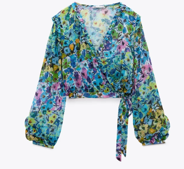 Croptop Zara (talla XS) - 2