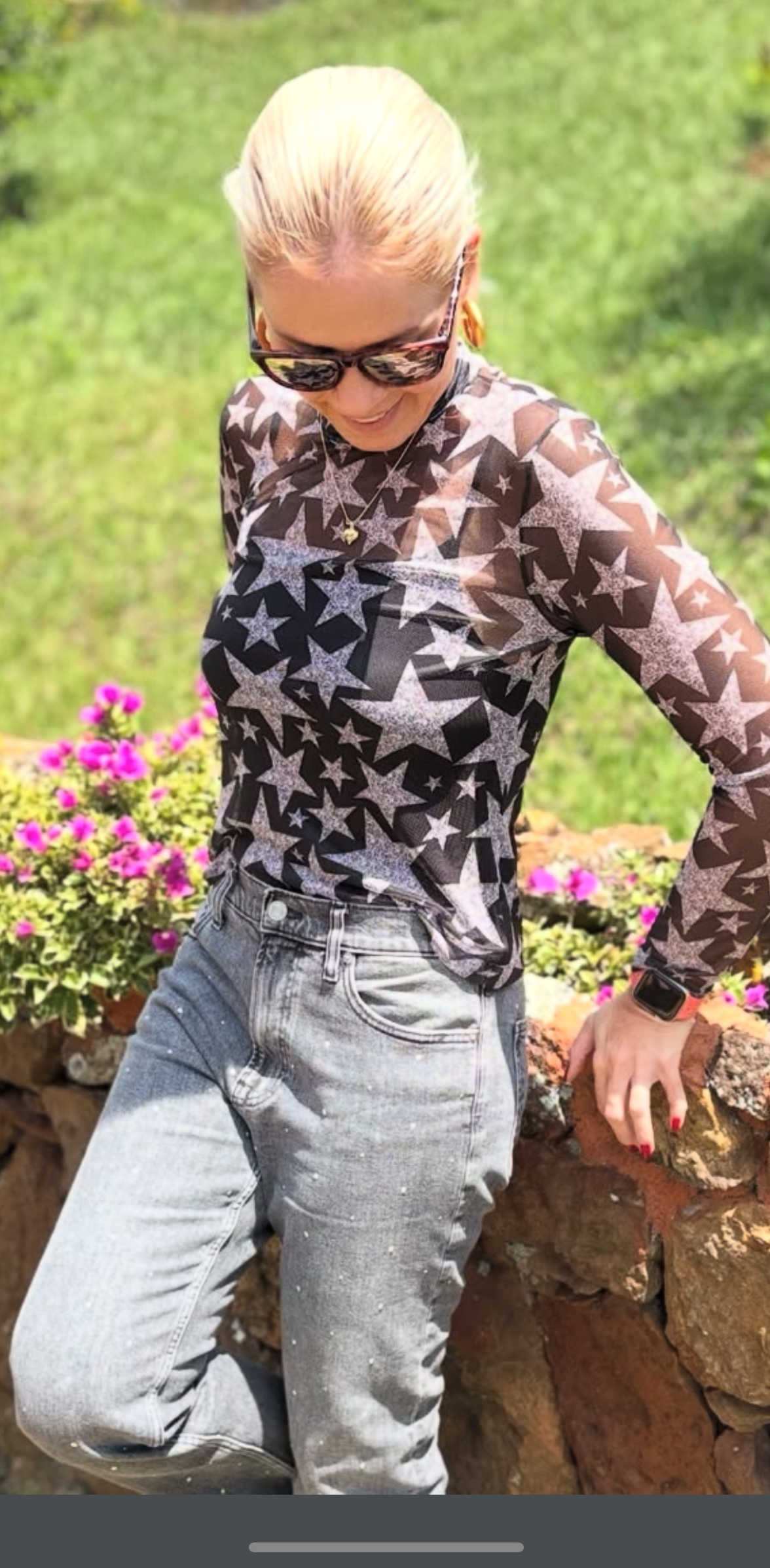 Blusa Mesh Adriana Montañez nueva (talla M parece S) - 2