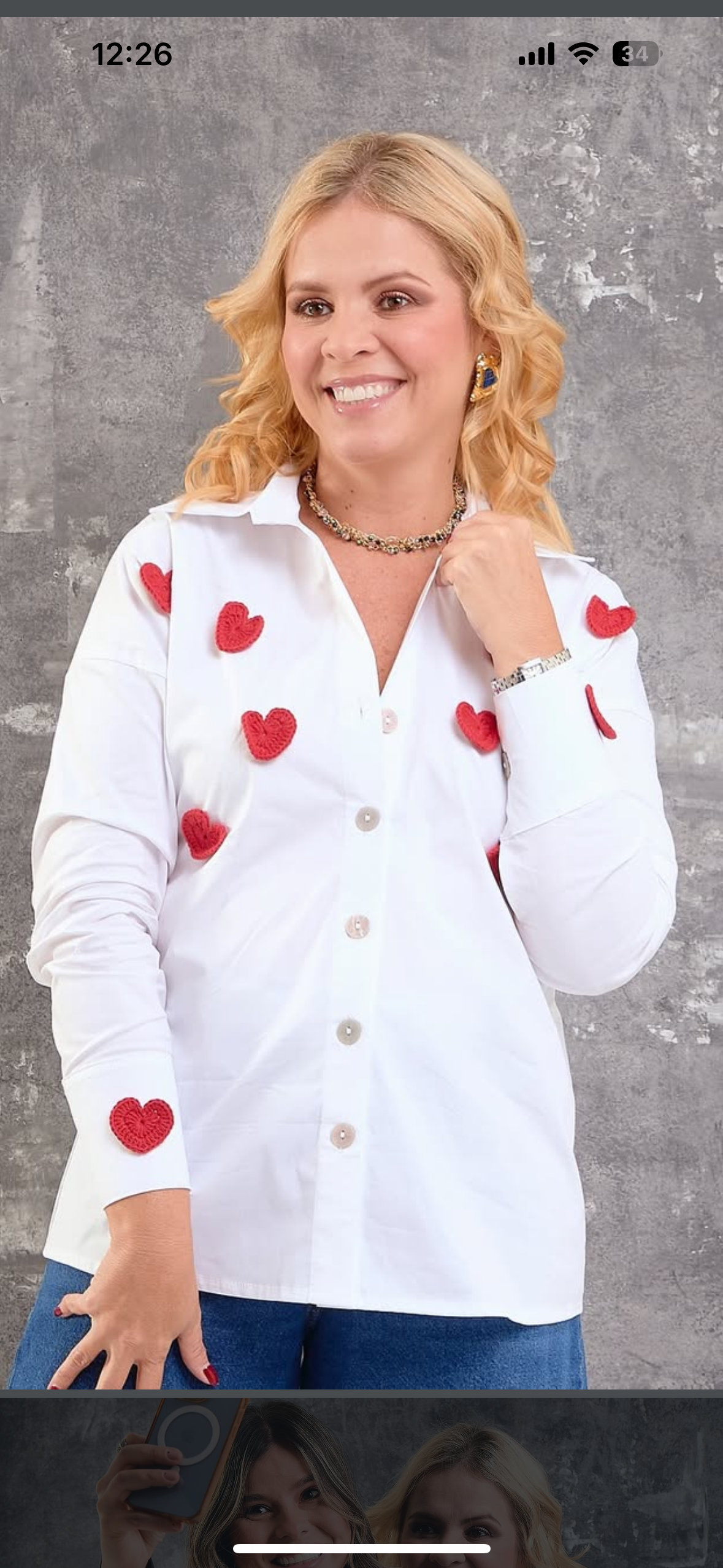 Camisa Adriana Montañez (talla Small) - 4