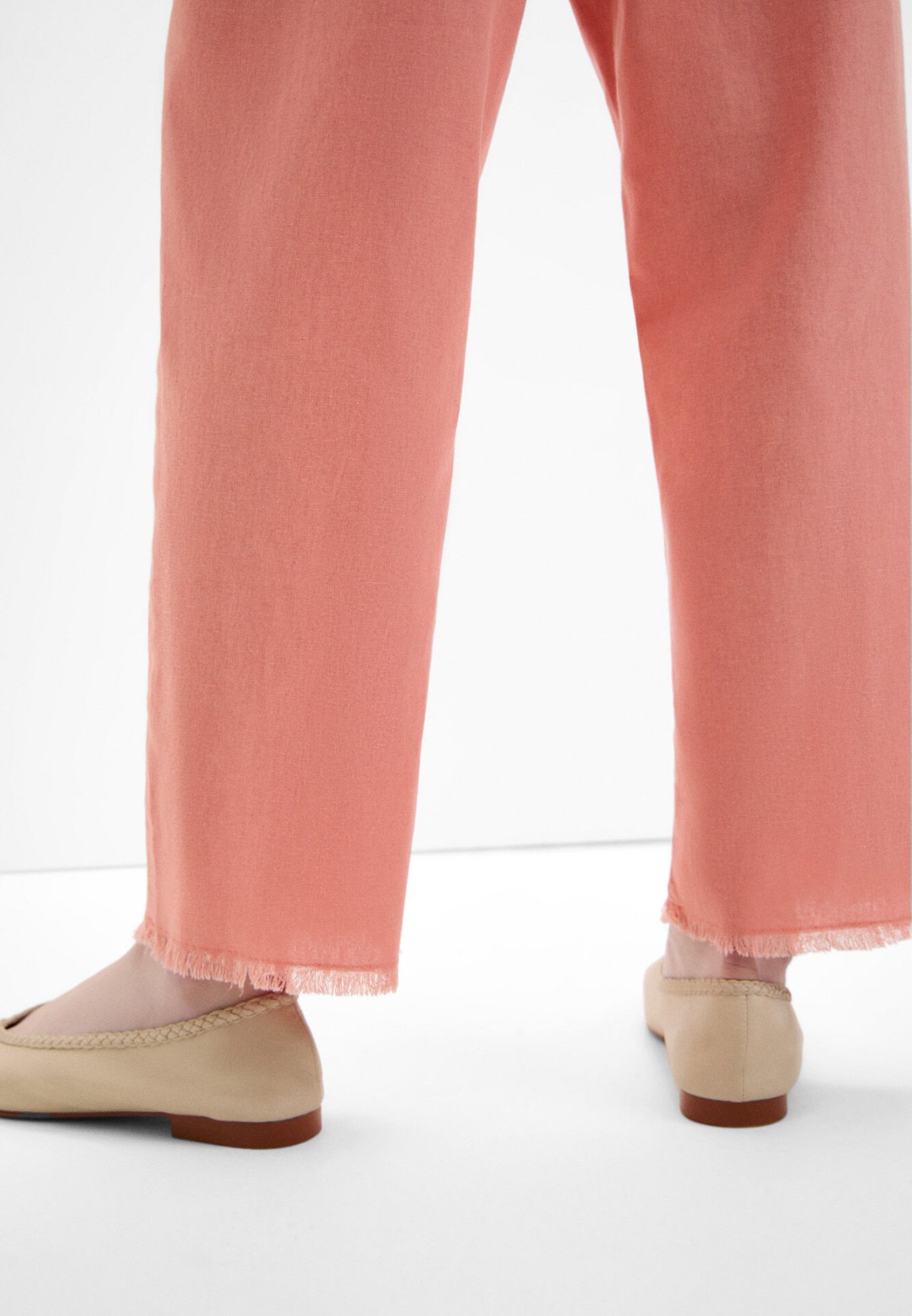 Cortefiel Trousers – salmon nuevo (talla M flojito) - 3