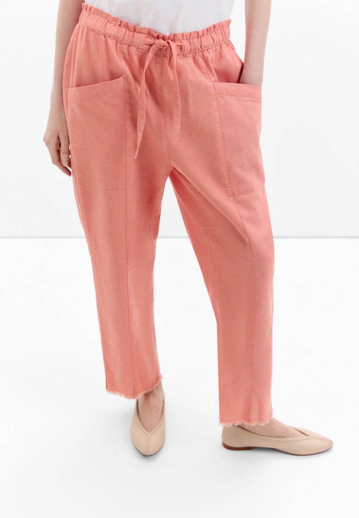 Cortefiel Trousers – salmon nuevo (talla M flojito) - 4