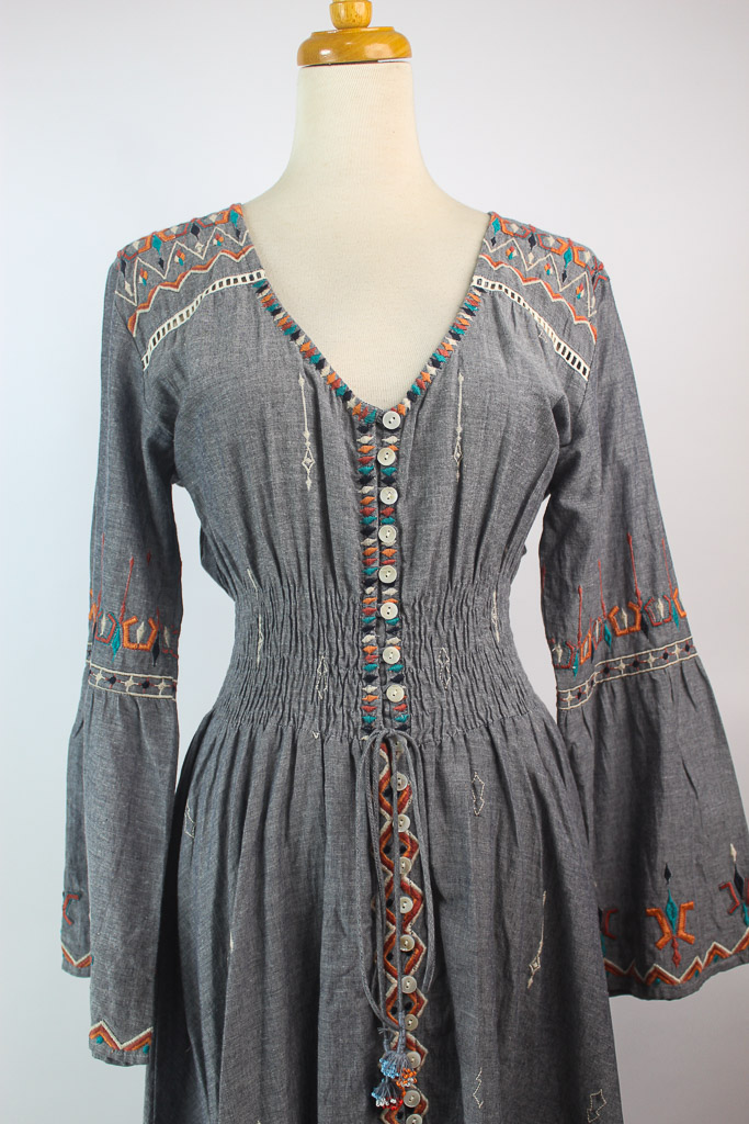 Vestido BOHO nuevo (talla small)