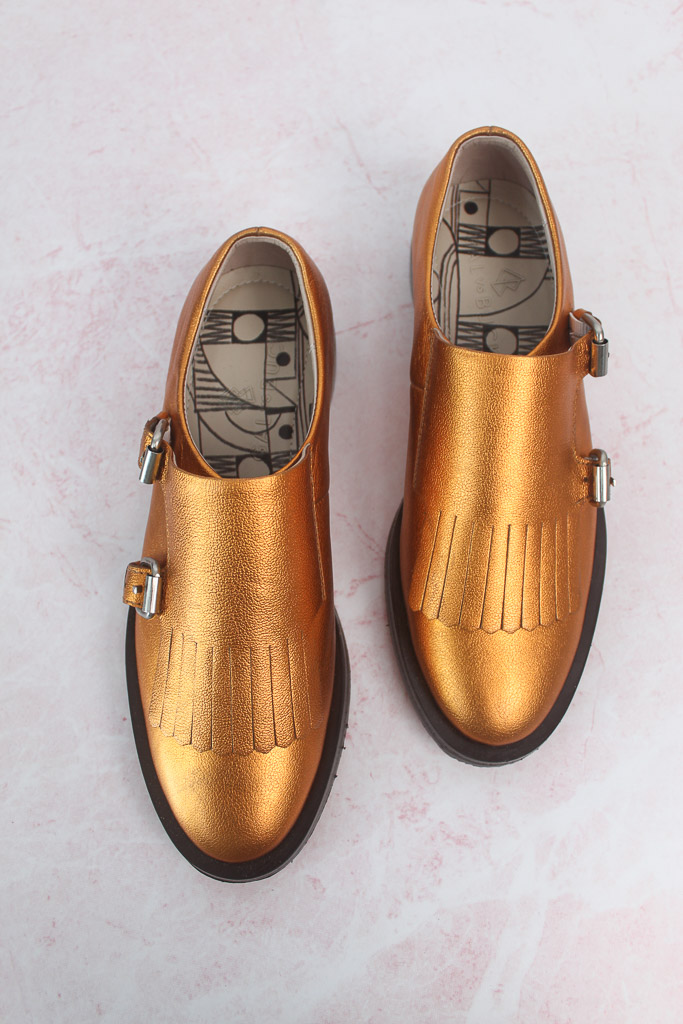 Golden Neat Monk (Gold Gal) nuevos (talla 37)