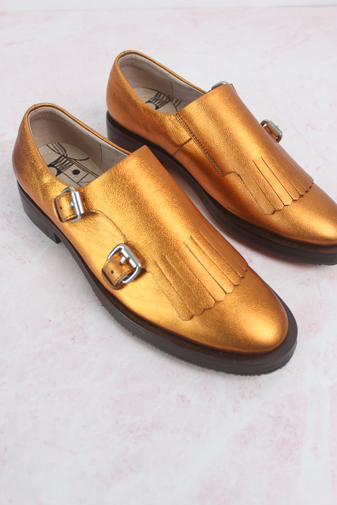 Golden Neat Monk (Gold Gal) nuevos (talla 37)