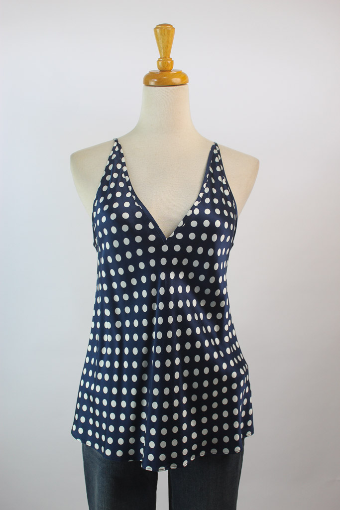 V-neck camisole in silk J.CREW (talla XS)