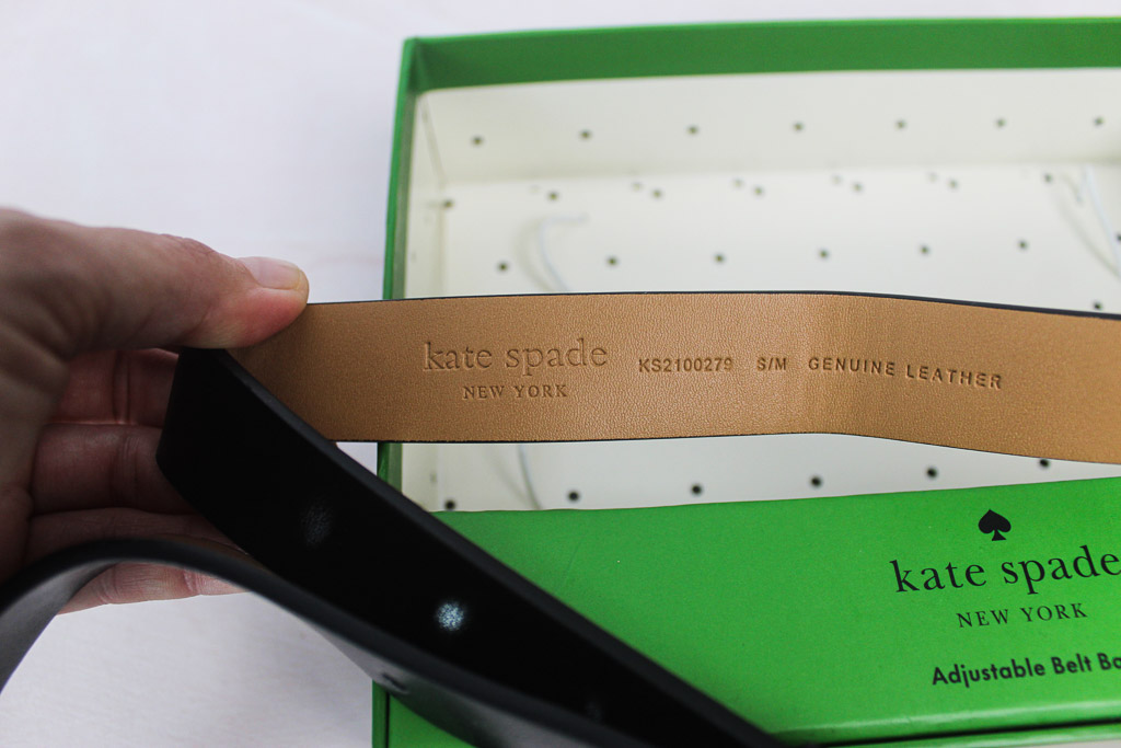 Kate Spade Bow Belt Bag in Black