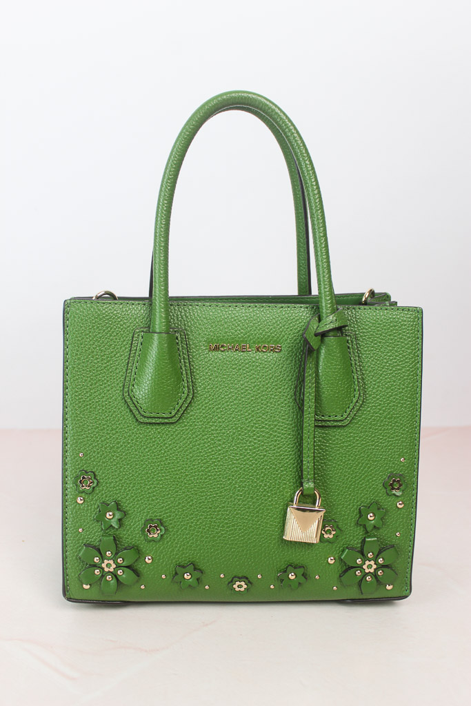 Michael Michael Kors Mercer Floral Leather Crossbody