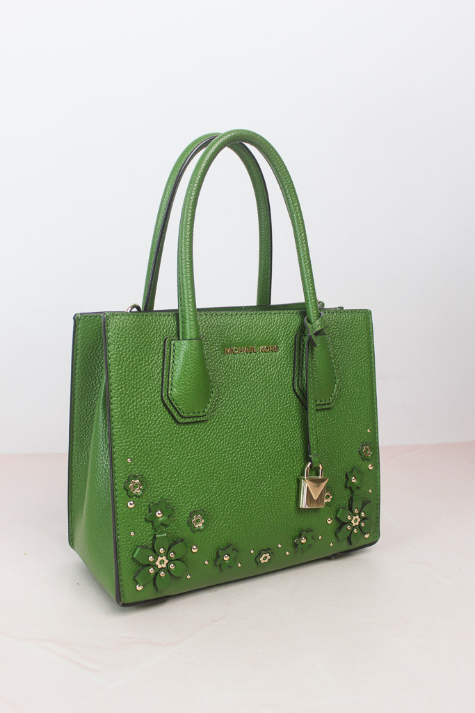 Michael Michael Kors Mercer Floral Leather Crossbody