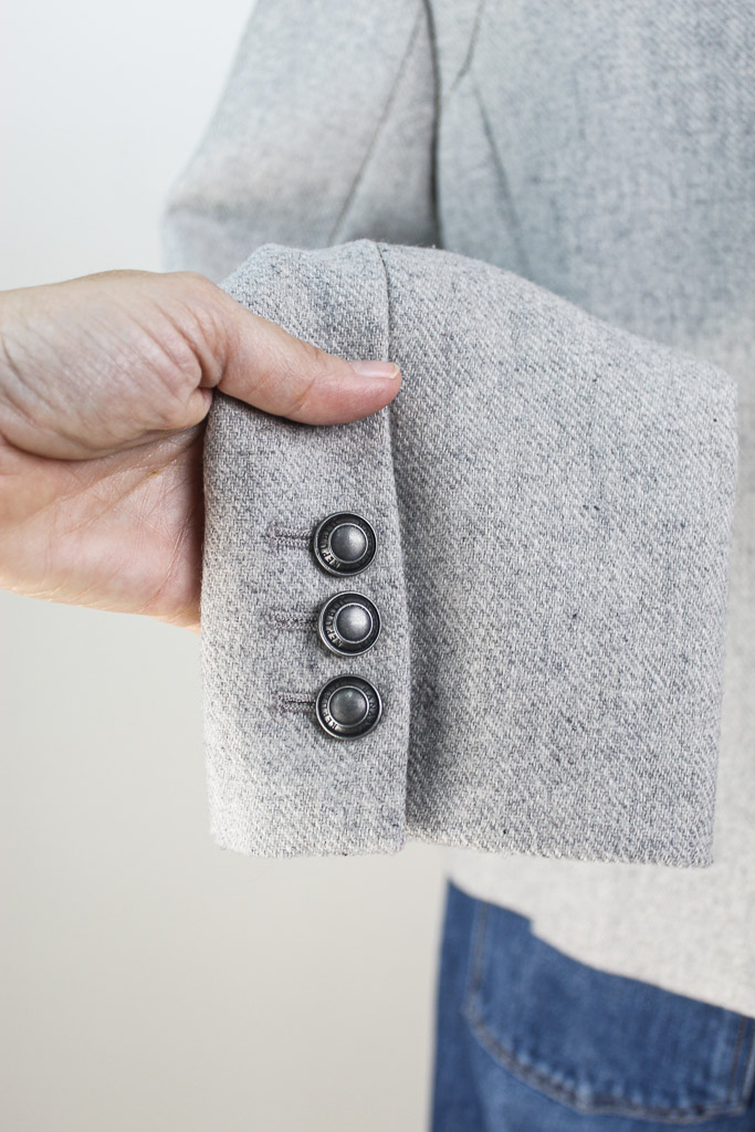 Banana Republic Coat Double Breasted nuevo (talla 12P) - 4