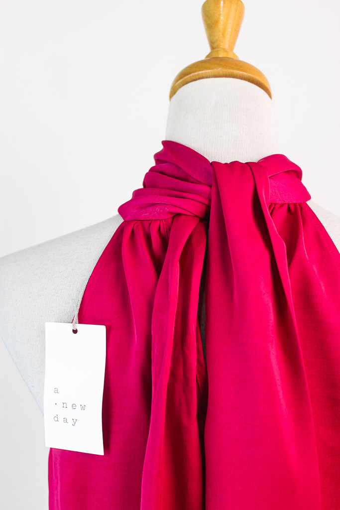 A New Day Women's Satin Halter nueva (talla XS)