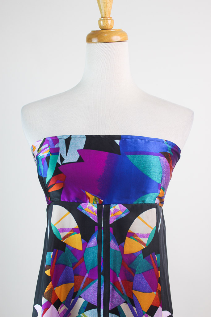 Vestido strapple Zara (talla small) - 4