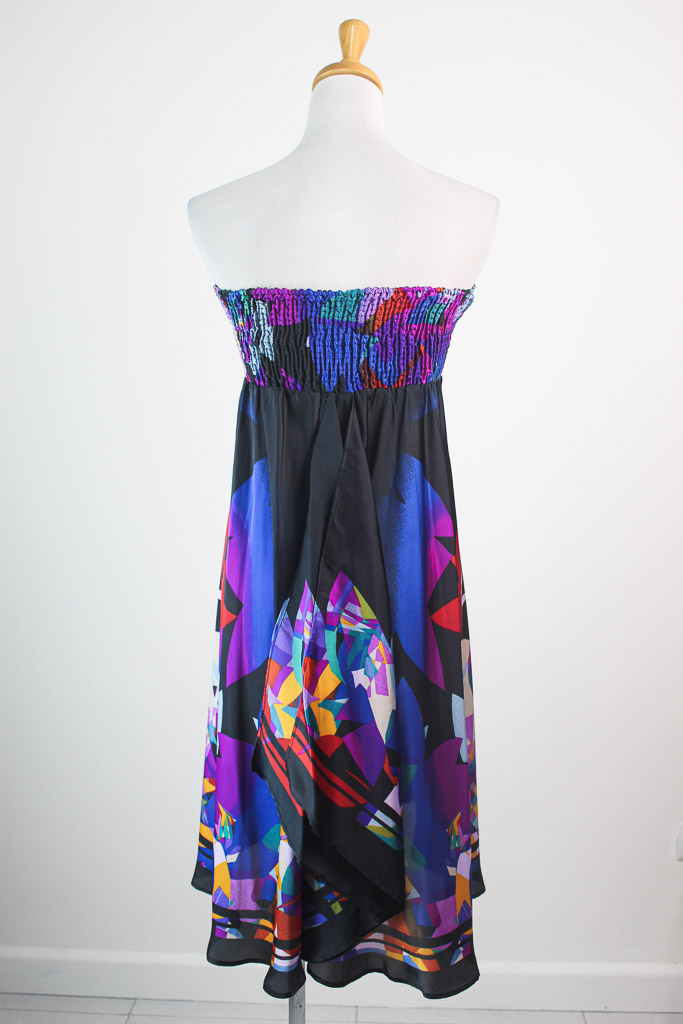 Vestido strapple Zara (talla small) - 3