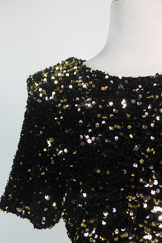 Blusa CIEN dorado (talla small) - 2