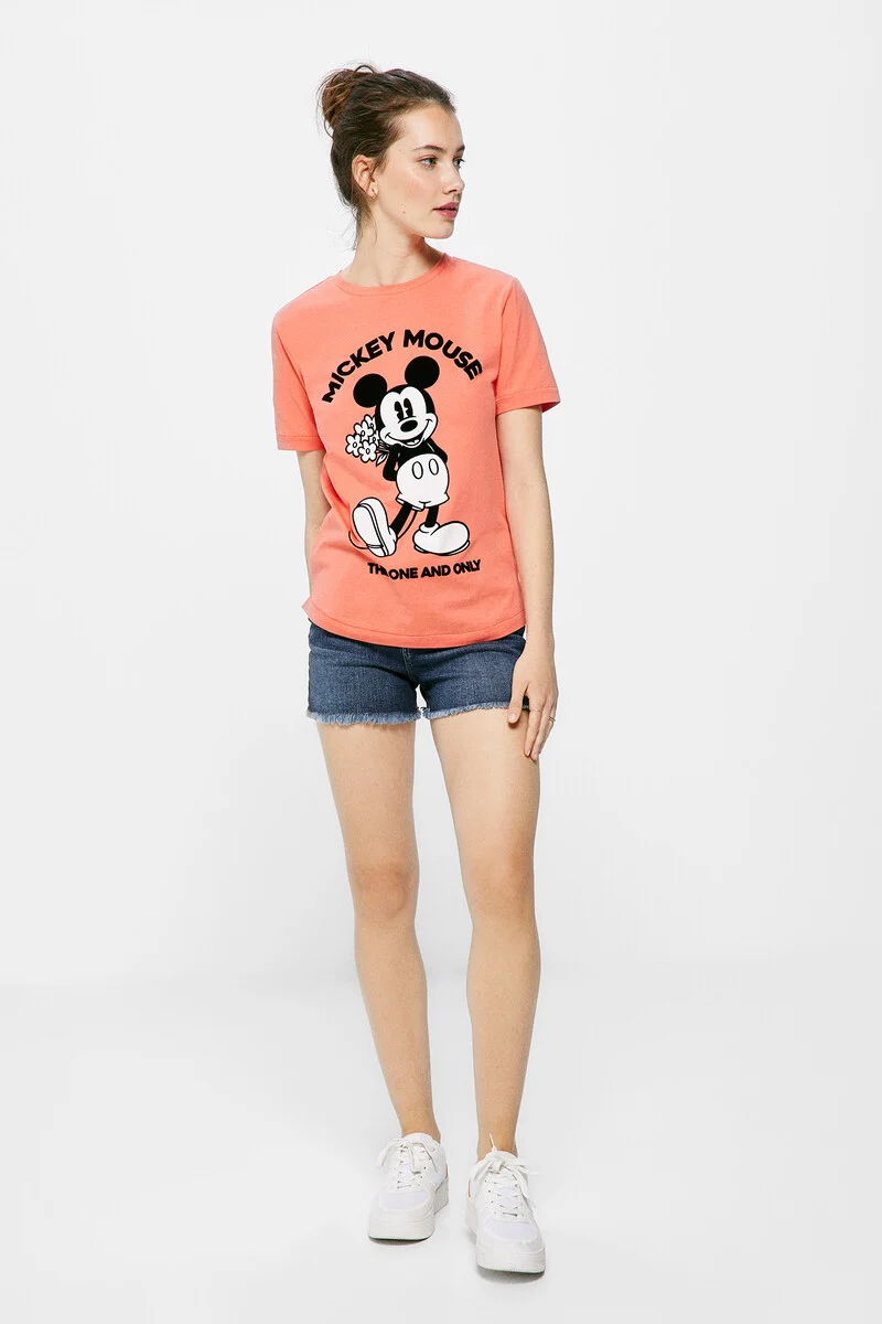Springfield T-shirt Mickey Mouse (talla XS)