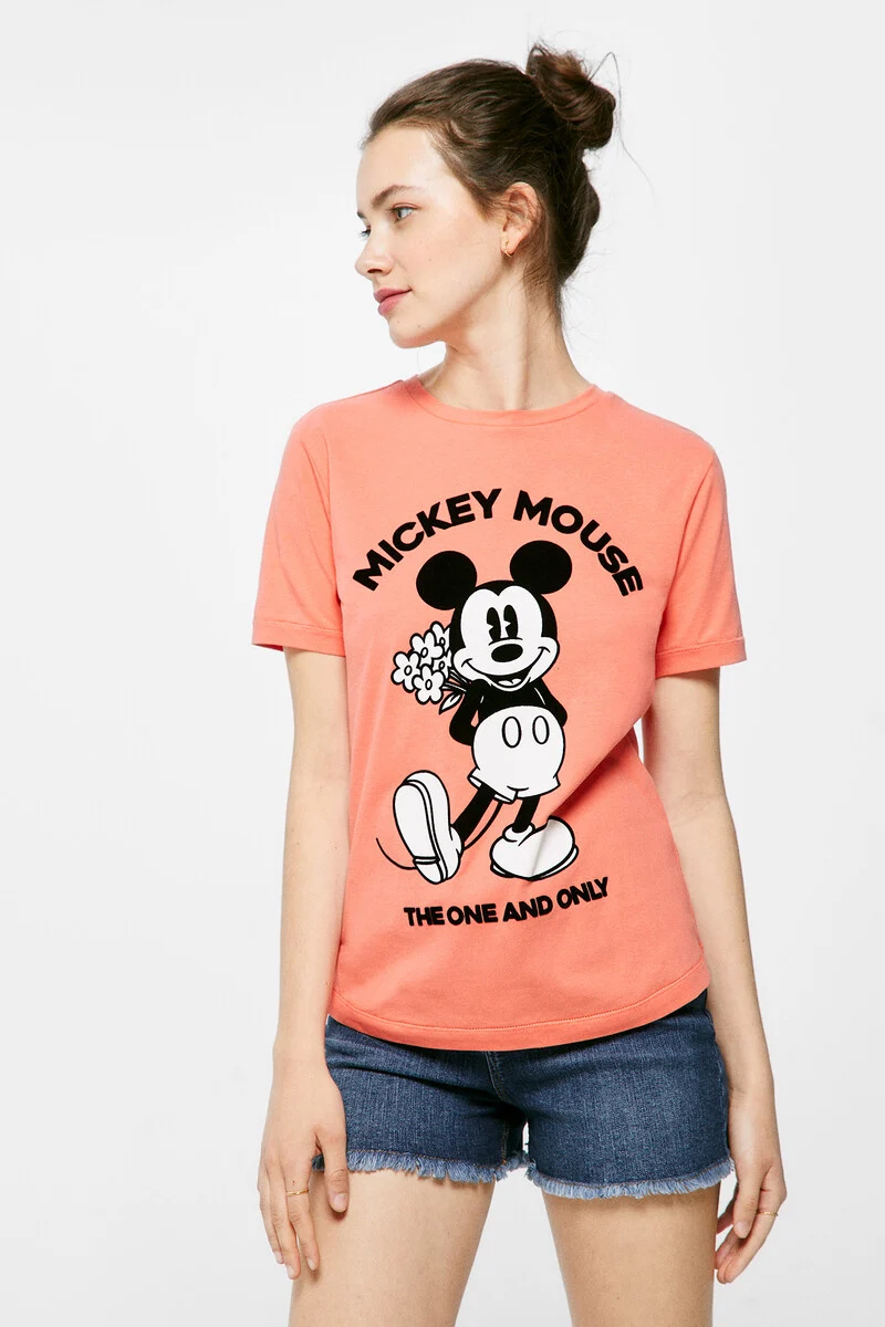 Springfield T-shirt Mickey Mouse (talla XS)