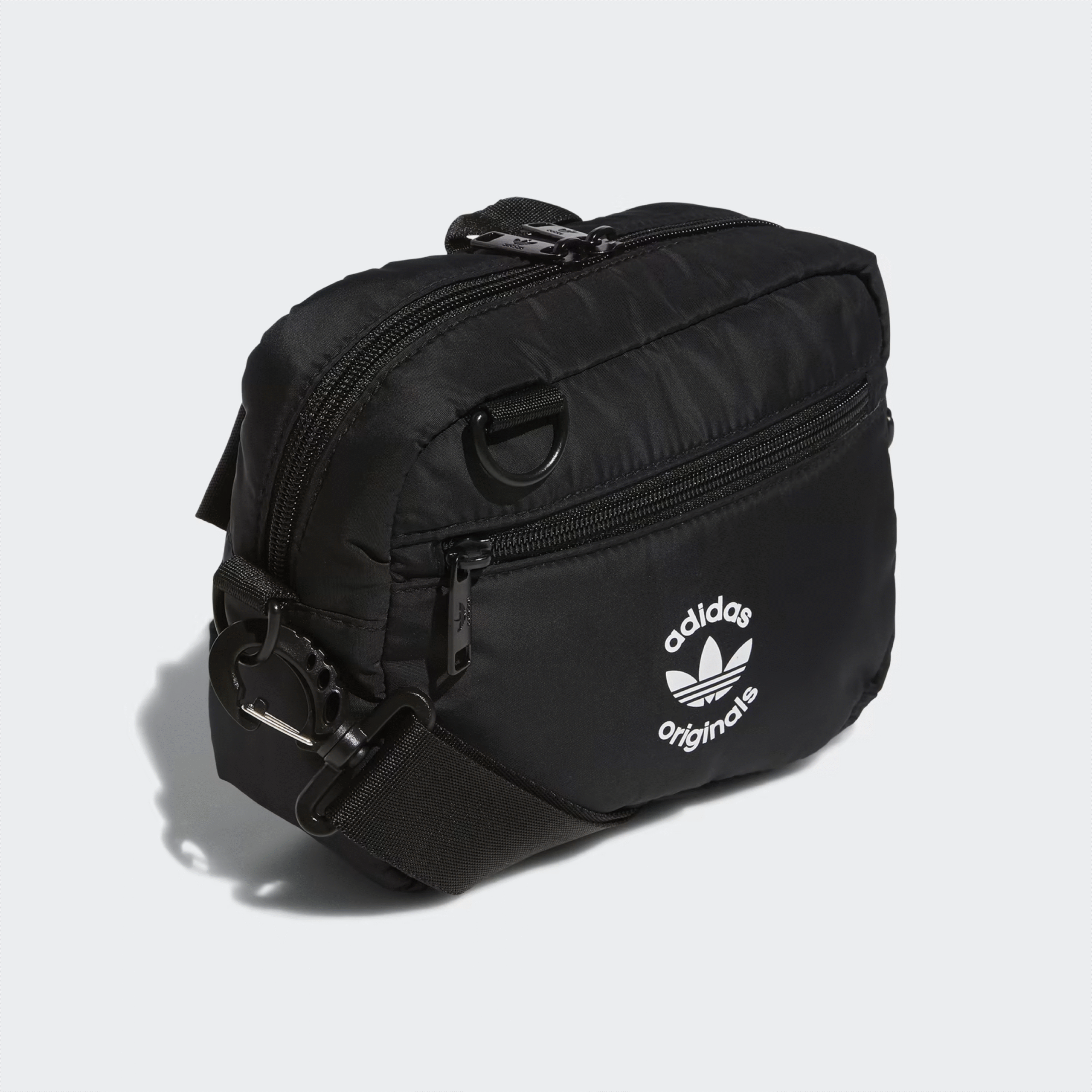 Adidas Originals puffer and pouch crossbody in black - 4
