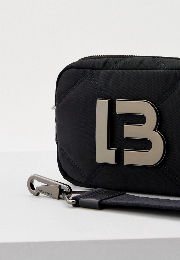 BIMBA Y LOLA Padded Nylon Crossbody Bag