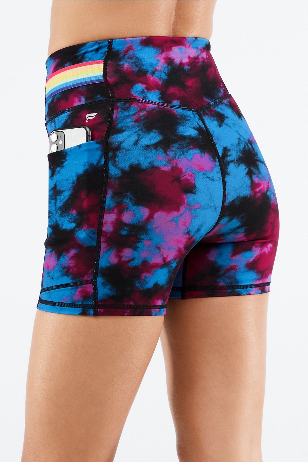 Anywhere Motion365+ High-Waisted 6" Shorts Fabletics (talla S/M)
