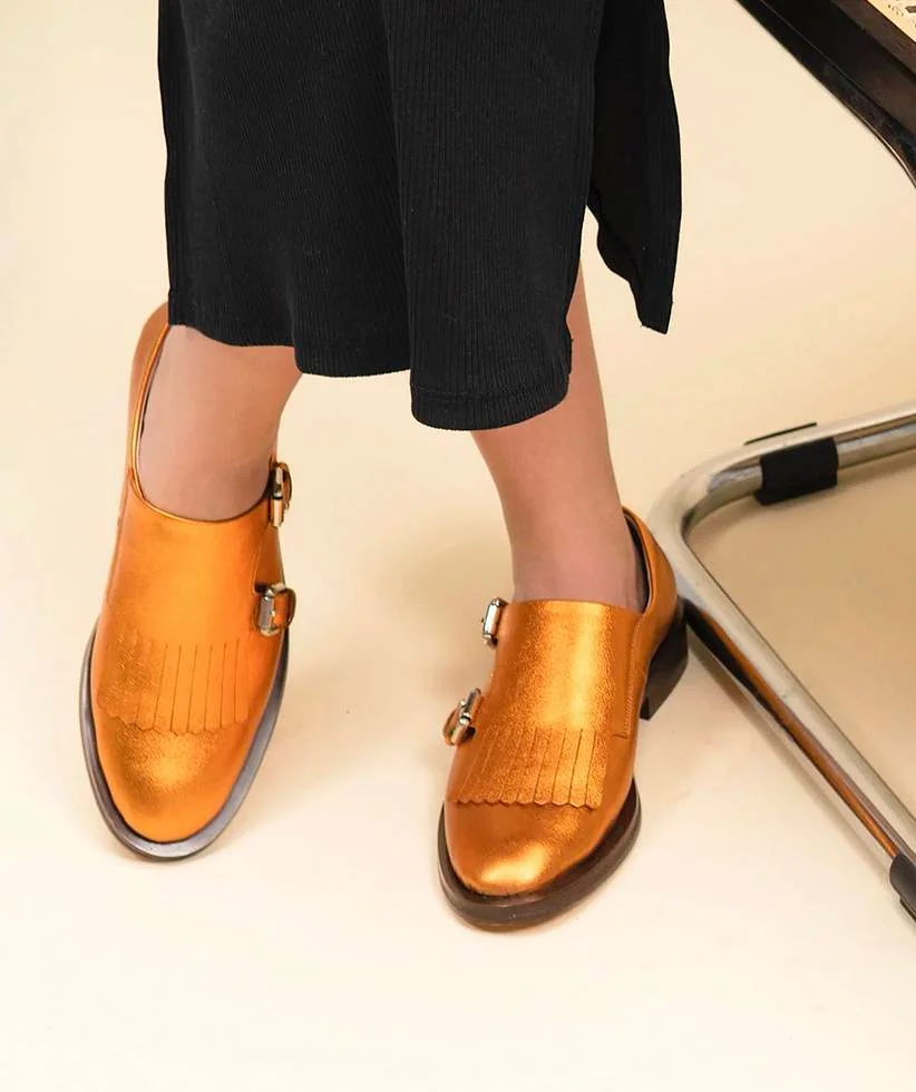 Golden Neat Monk (Gold Gal) nuevos (talla 37)