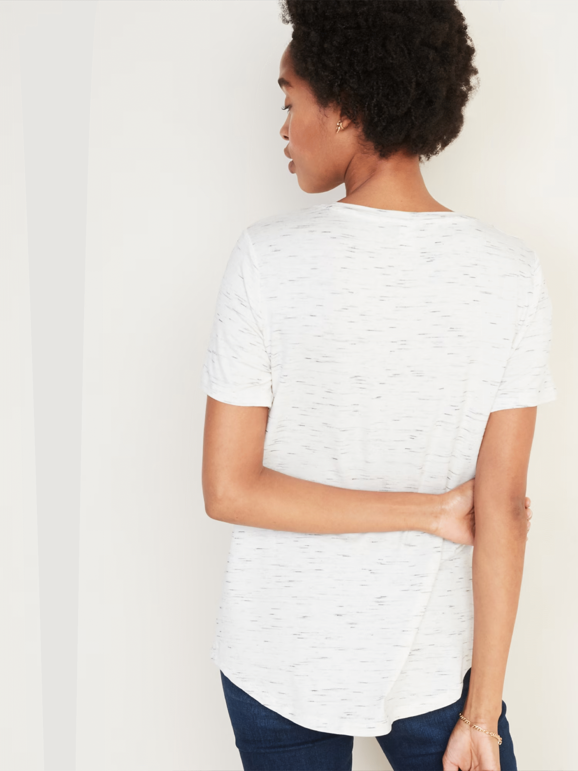 Luxe Crew-Neck T-Shirt | Old Navy nueva (XS,S) - 4
