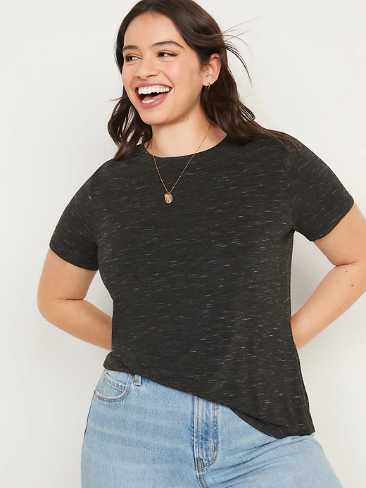 Luxe Crew-Neck T-Shirt | Old Navy nueva (XS,S) - 4