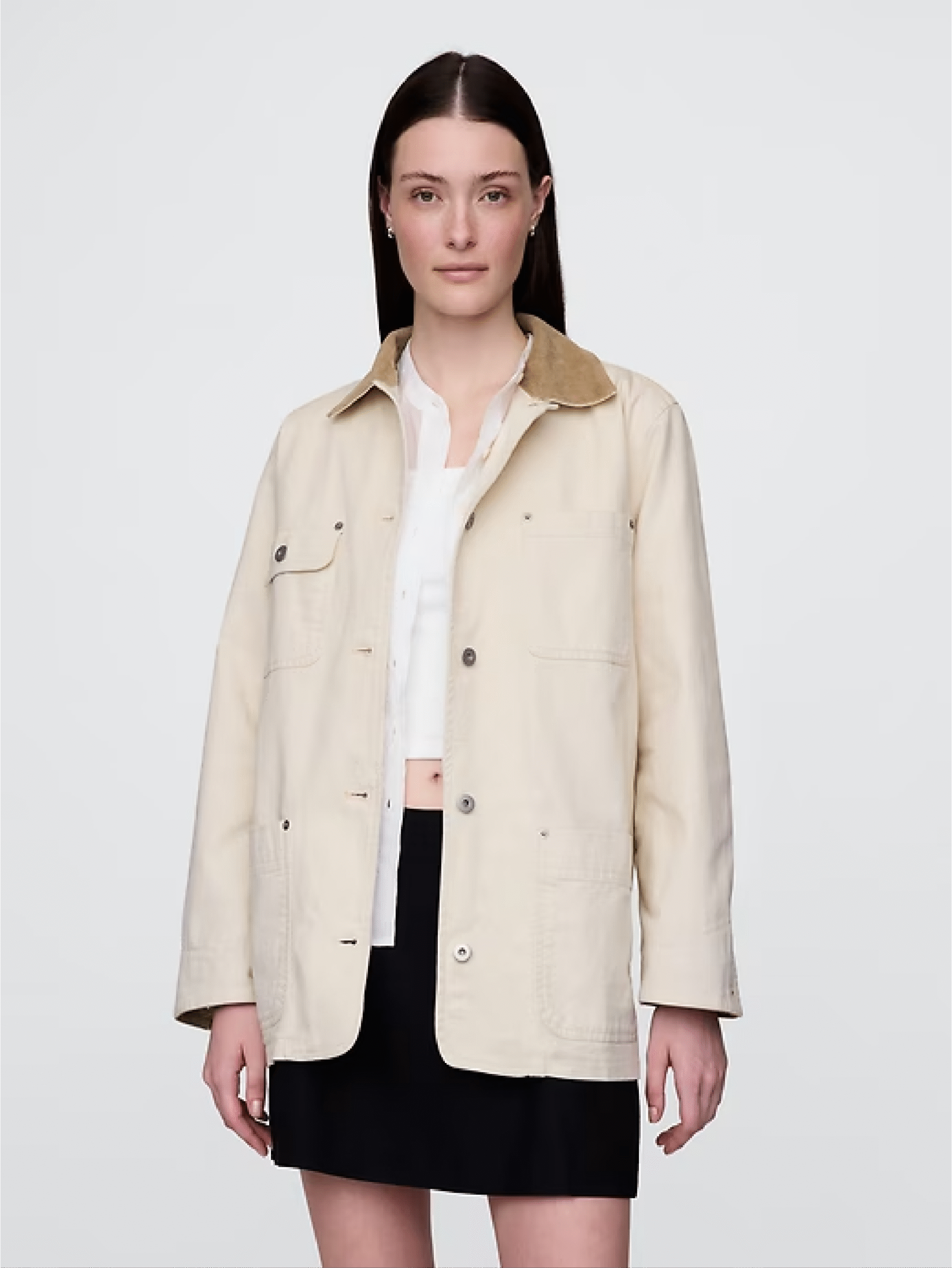 Corduroy Collar Barn Jacket GAP nueva (talla XS, oversized)
