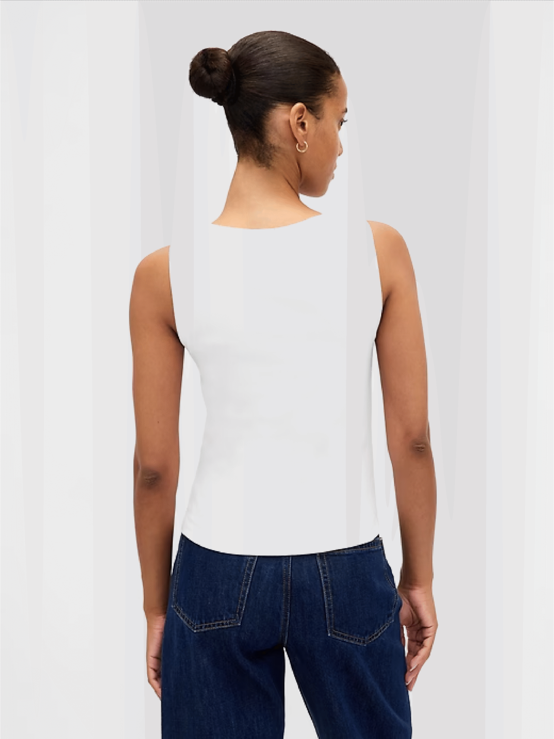 Modern Shell Tank Top GAP nuevo (talla M)