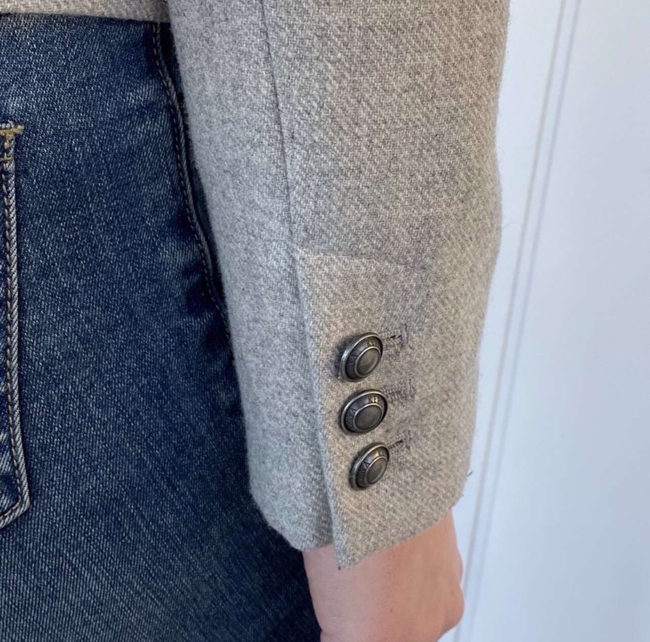 Banana Republic Coat Double Breasted nuevo (talla 12P) - 2