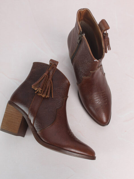 Botines SJ leather nuevas (talla 5,5) - Imagen 2