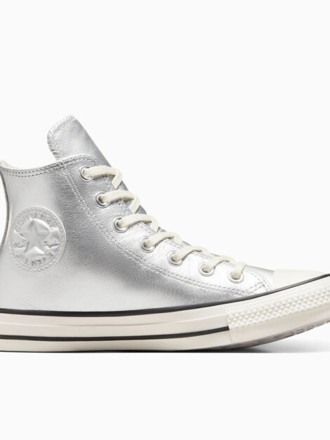 Chuck Taylor All Star Metallic Leather (talla 7) - Imagen 8