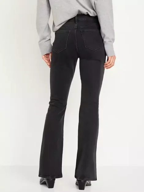 Mid-Rise Wide-Leg Jeans Old Navy (talla 4 tall) - Imagen 3