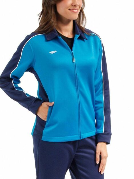 SPEEDO Women's Warm Up Jacket (talla Small) - Imagen 5