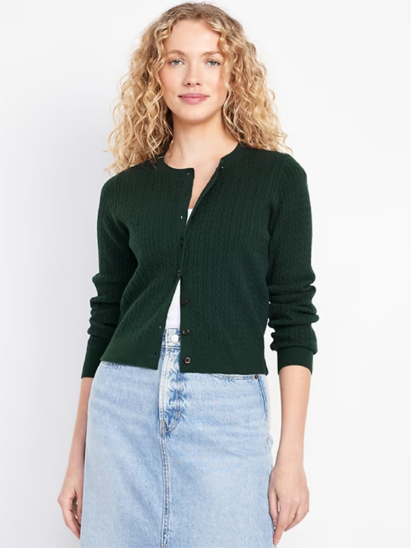 Cardigan sweater Old Navy nuevo (talla L pequeño)
