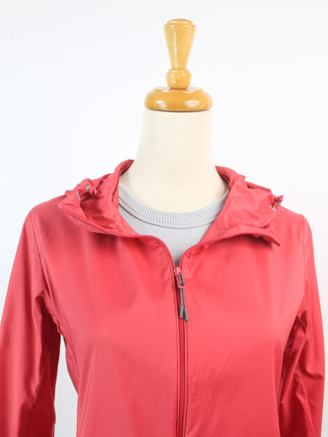 UNIQLO Coral Full Zip Hooded Windbreaker (talla Small) - Imagen 6