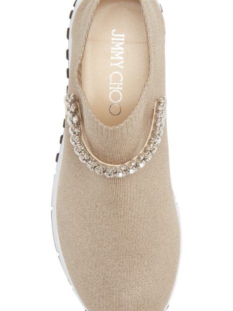 Jimmy Choo Beige Verona Sneakers (talla 6) - Imagen 8