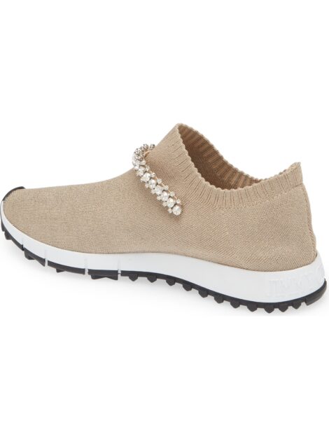 Jimmy Choo Beige Verona Sneakers (talla 6) - Imagen 3
