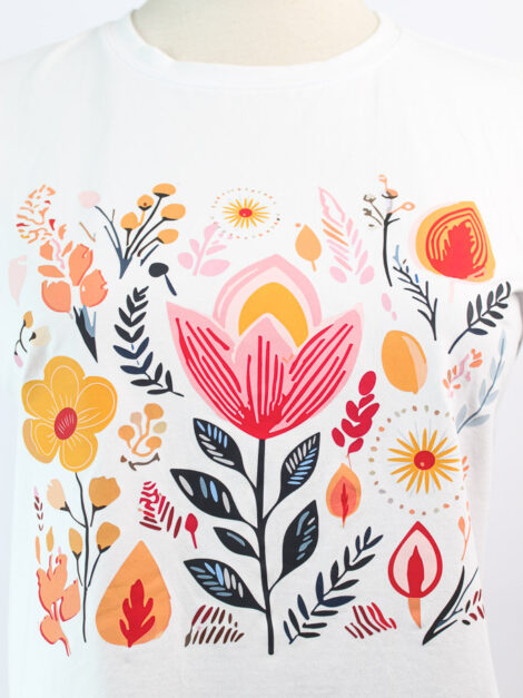 Blusa mano sagrada nueva (talla small) - Imagen 3